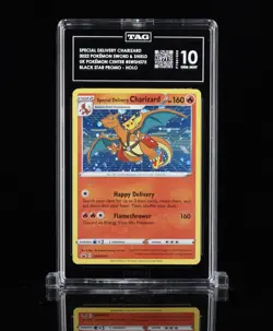 Special Delivery Charizard 🔥📮 SWSH075 Holo • 2022 Pokemon TCG • TAG 10 - Image 1