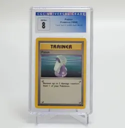 Rare 1999 Pokemon Trainer Deck A Brock's Deck - POTION 94/102 CGC 8.0 - Image 1