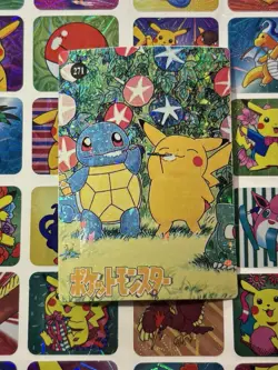Pokemon Charizard Vintage Pocket Monsters Vending HOLO Prism Sticker 99 Nintendo - Image 2