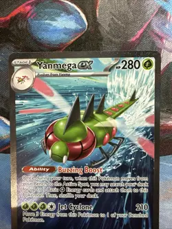 Yanmega EX 228/182 Destined Rivals Pokemon TCG Secret Illustration Rare - Image 3