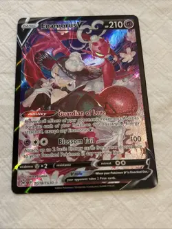 Enamorus V TG18/TG30 Pokemon TCG Lost Origin Trainer Gallery Holo Ultra Rare NM - Image 2