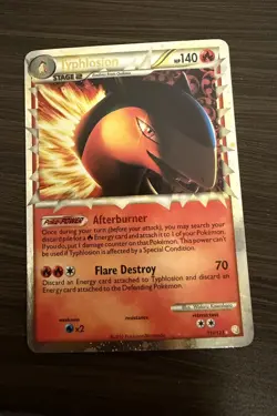 Pokemon Typhlosion (Prime) HeartGold SoulSilver Ultra rare, #110/123 - Image 1