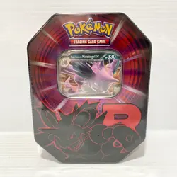 Team Rocket Tin Nidoking EX - Pokemon Scarlet & Violet - Sealed Box - Image 1