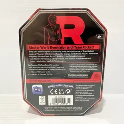 Team Rocket Tin Nidoking EX - Pokemon Scarlet & Violet - Sealed Box - Image 2