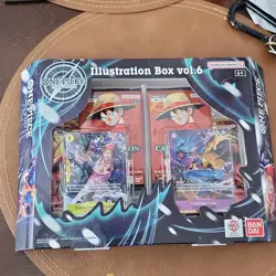 Bandai Namco One Piece Card Game Illustration Box vol.6 Booster Promo English 4… - Image 1