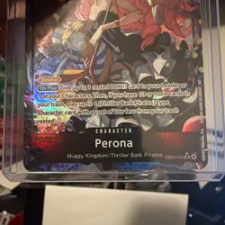 Perona (Alternate Art) EB03-045 Extra Booster: One Piece Heroines Edition Foil - Image 3