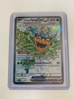 Pokemon TCG Black Star Promo: Teal Mask Ogerpon ex SVP 166 Promo Card - NM - Image 1