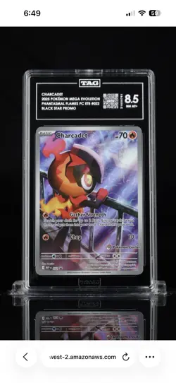 Pokemon Trading card game Charcadet Pokemon Center Promo - Image 1