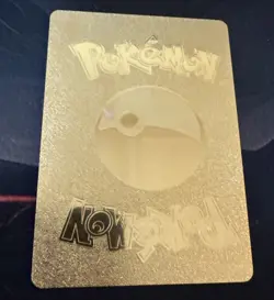 Pikachu V Gold Foil Fan Art Vinyl Collector Pokemon Display Card 170/185 - Image 2