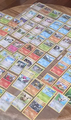 Pokemon card bundle x 90 Cards. Mixed Sun and Moon, X / Y. 2013-2017. TCG Promo - Image 1