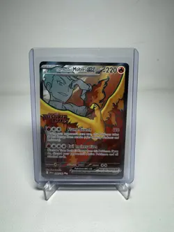 Team Rocket's Moltres ex - (Destined Rivals Stamp) 208/182 Miscellaneous Cards & - Image 1