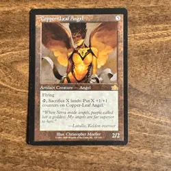 Magic The Gathering Prophecy Copper-Leaf Angel #137/143 MTG TCG CCG - Image 1