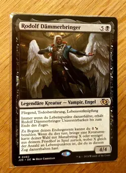 Magic MTG: Rodolf Dammerbringer, Rodolf Duskbringer, DEUTSCH, Vampir, Engel - Image 1