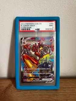 Pokemon Tcg S-Chinese Blaziken VMAX HR 159/122 CS3bC HR Holo Sword Shield PSA 9 - Image 1