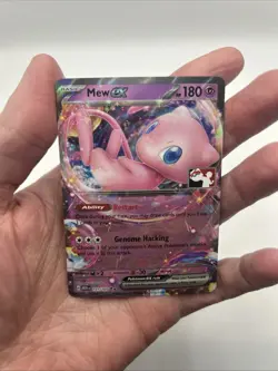 151/165 Mew ex Prize Pack Series 5 Stamped Pokemon TCG 151 Holo - Image 3