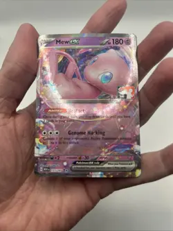 151/165 Mew ex Prize Pack Series 5 Stamped Pokemon TCG 151 Holo - Image 4