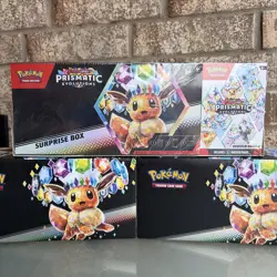 Pokemon Prismatic Evolutions Surprise Box And Booster Bundle- Sam's Club SEALED! - Image 4