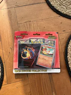 Pokemon Mega Evolution Ascended Heroes Tech Sticker Collection Charmander 🔥🚚 - Image 1