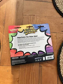 Pokemon Mega Evolution Ascended Heroes Tech Sticker Collection Charmander 🔥🚚 - Image 3