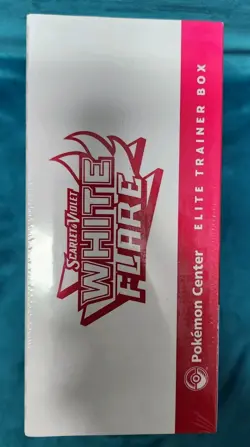 Pokemon Center Exclusive White Flare ETB Elite Trainer Box TCG New Sealed - Image 3