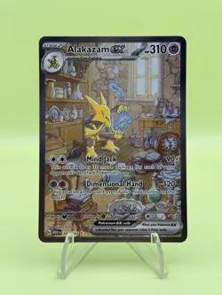 Pokemon SV: Scarlet & Violet 151 Alakazam ex 201/165 - Image 1