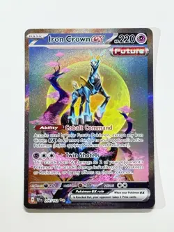 Iron Crown ex 206/162 Full Art Holo Pokemon SV05: Temporal Forces ENG Near Mint - Image 3