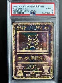 Pokemon TCG Ancient Mew Promo Holo 1 Pokemon 2000 Movie PSA 4 English - Image 1
