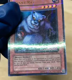 Giant Rat YuGiOh Hobby League 3 #HL03-EN001 2006 MP - Image 5