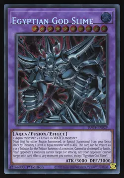 Egyptian God Slime NAME SHIFT MISPRINT - RA01-EN029 - Secret Rare - Yugioh - Image 1