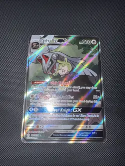 Pokemon TCG Silvally GX Cosmic Eclipse Holo Card 227/236 Full Art Ultra Rare MP - Image 1