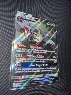 Pokemon TCG Silvally GX Cosmic Eclipse Holo Card 227/236 Full Art Ultra Rare MP - Image 2