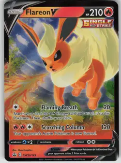 Pokemon TCG Flareon V - Promo SWSH: Sword & Shield Promo Cards SWSH149 - Image 1