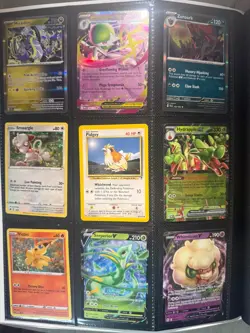 Binder Bundle, Vintage, Modern WOTC New/ Old Holos 135 Pokemon Cards - Image 2