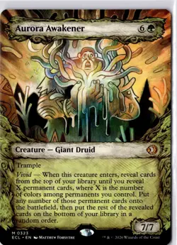 Lorwyn Eclipsed Aurora Awakener (Showcase) regular NM M 0323 - Image 1