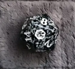 Magic The Gathering MTG Forgotten Realms 20-sided Dice - Image 1