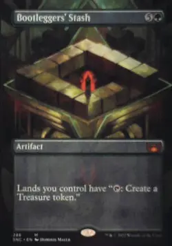 Bootleggers' Stash (Borderless) - Streets of New Capenna: #288 Nm C277 - Image 1