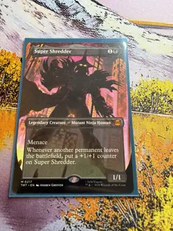 Super Shredder - Borderless Showcase - Teenage Mutant Ninja Turtles MTG - Image 3
