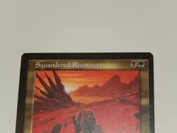 Magic The Gathering MTG Squandered Resources Visions Light Play RARE VINTAGE - Image 2