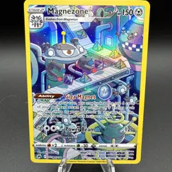Magnezone GG18/GG70 Pokemon Crown Zenith Galarian Gallery Ultra Rare Full Art - Image 1