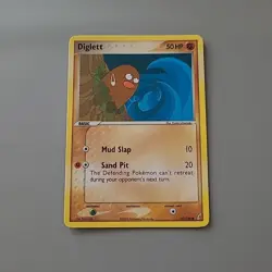 Diglett - 050/100 - Pokemon EX Crystal Guardians 2006 - Regular Card MP - Image 1