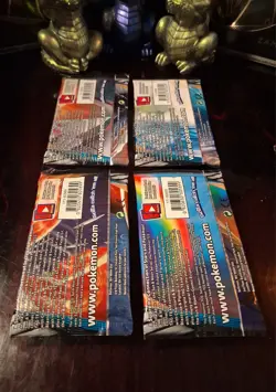 ✨2019 Pokemon ~ Cosmic Eclipse Booster Pack Art Set ~ New Sealed 4 Packs✨ - Image 4