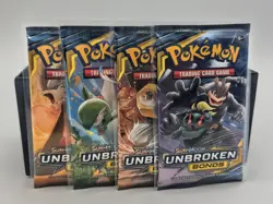 Unbroken Bonds Booster Pack x4 (Complete Art Set) Pokemon TCG - Image 1