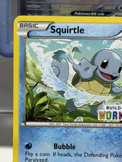 STAMPED Squirtle Build-A-Bear Workshop Exclusive Promo Pokemon 14/101 - Image 2
