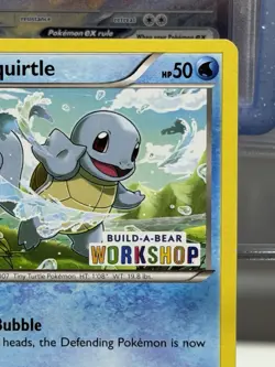 STAMPED Squirtle Build-A-Bear Workshop Exclusive Promo Pokemon 14/101 - Image 3