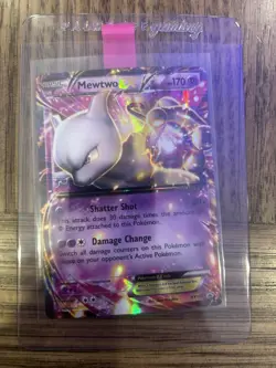 Mewtwo EX NM XY107 Holo XY Promo Pokemon TCG Rare 2016 Pokemon - Image 1