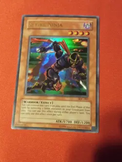 Yu-Gi-Oh -Strike Ninja IOC-007 Ultra Rare Unlimited Near Mint Very Nice - Image 1
