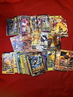 105 Pokemon card collection (Comes with real cards and with 15 free cases) - Image 1