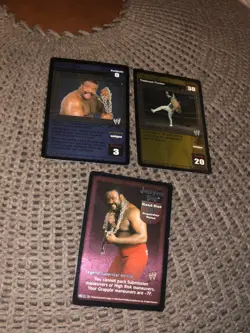 WWE RAW DEAL 2006 Junkyard Dog Bundle 3 Ultra Rare CCG Wrestling Foil Cards - Image 1