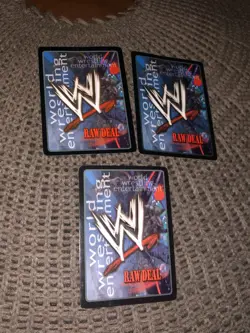 WWE RAW DEAL 2006 Junkyard Dog Bundle 3 Ultra Rare CCG Wrestling Foil Cards - Image 2