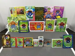 Pokemon Lot of Cards and Stickers All Gloom #44 Gloom Only Pokemon Lot of 20 - Image 1